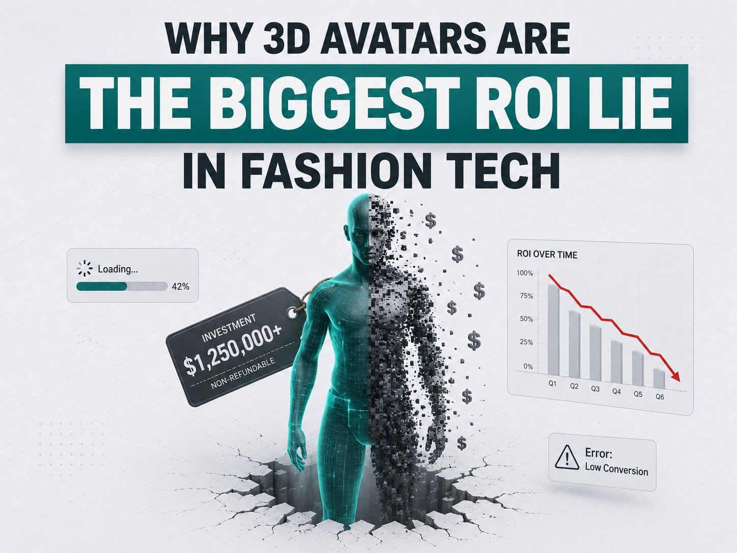 Why 3D Avatars Are the Biggest ROI Lie in Fashion Tech